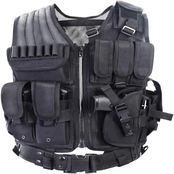 black tactical airsoft vest pi 0 1753354194 - EASTCOASTPAINTTBALL