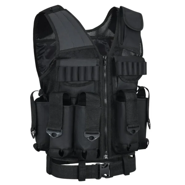 black tactical vest 9 pod harn 0 1753354196 - EASTCOASTPAINTTBALL