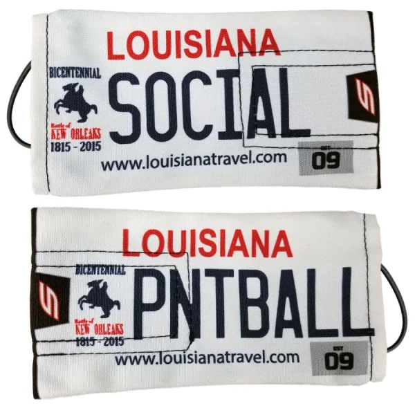 Custom Louisiana Barrel Design License Plate Cover - Unique Style custom louisiana barrel design 0 1753354069 - EASTCOASTPAINTTBALL