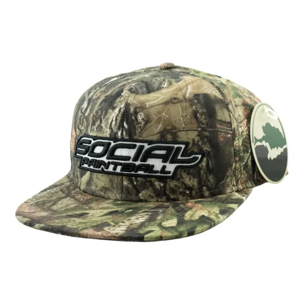 Mossy Oak Break-Up Camo Snapback Hat for Paintball & Hunting mossy oak break up camo snapba 0 1753354069 - EASTCOASTPAINTTBALL