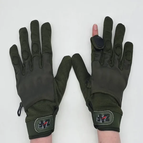 olive full finger gloves with 0 1753354196 - EASTCOASTPAINTTBALL