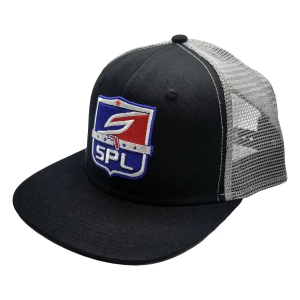 Paintball Snapback Hat - Black/Gray SPL League Shield paintball snapback hat blackgr 0 1753354068 - EASTCOASTPAINTTBALL