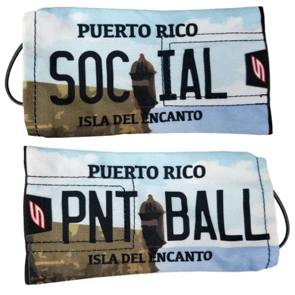 Puerto Rico License Plate Barrel Cover for Cars & Trucks puerto rico license plate barr 0 1753353661 - EASTCOASTPAINTTBALL