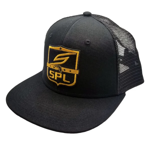 SPL League Black Gold Snapback - Premium Paintball Cap spl league black gold snapback 0 1753354069 - EASTCOASTPAINTTBALL